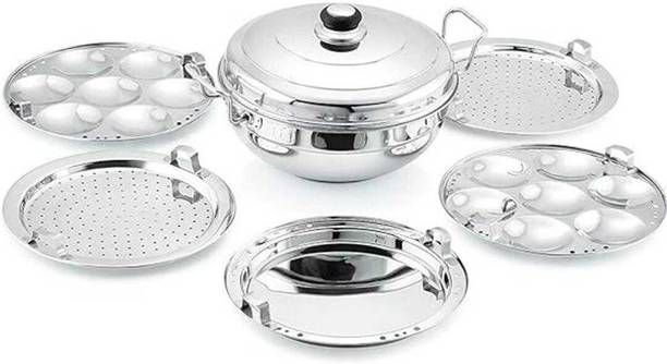 KRB KRB,Stainless Steel Idli Maker Standard Idli Maker (5 Plates , 14 Idlis ) Standard Idli Maker
