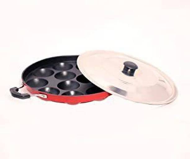 FASTAGE Fastage Appam Patra 12 kvt with steel lid /Appam Maker/potpan/Appachetty Standard Idli Maker