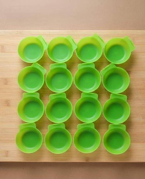 Nexora Non-Stick Silicone Idli Maker & Moulds - Reusable Idli Liners for Steamer Induction Idli Maker