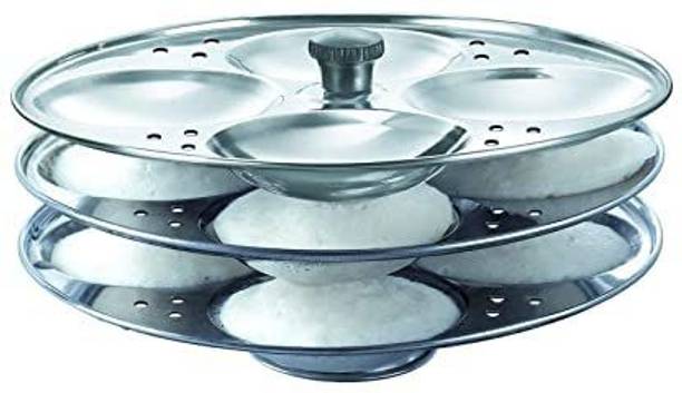 Fajs increation Stainless Steel Square Idli Stand/Idli Maker (3) Induction Idli Maker