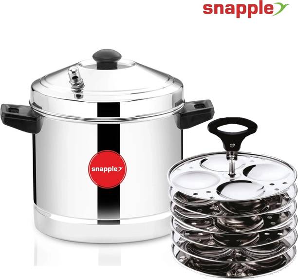 Snapple SteamO-6P Stainless Steel Idli Maker / Cooker Induction & Standard Idli Maker