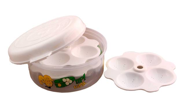 नयसा 4 in 1 Microwave Idli Maker, Strainer, Cooker, Steamer Microwave Idli Maker माइक्रोवेव इडली मेकर