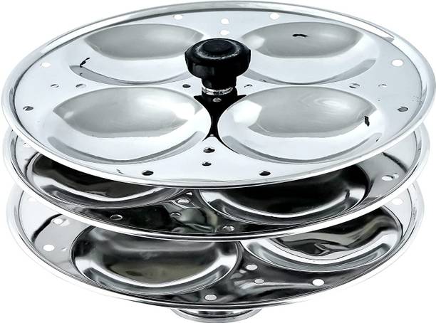 BLLUEX Rava idli 12 Cavity Induction & Standard Idli Maker