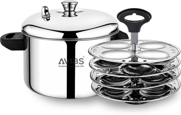 AVIAS Eco Idly Maker 4 Plate Induction & Standard Idli Maker