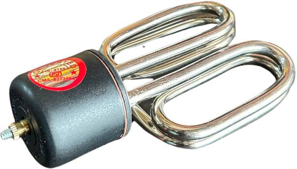 Smuf ISI Marked Pure Copper Shock Proof Kettle Element Water Heater For Drum/Tank 2000 W Shock Proof Immersion Heater Rod