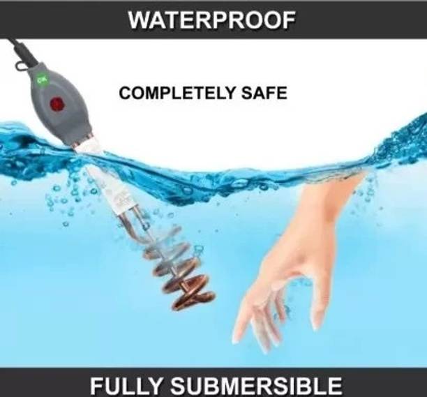 MMTELECOM Shock Proof 1500 W Immersion Rod (Multicolor) 1500 W Shock Proof Immersion Heater Rod