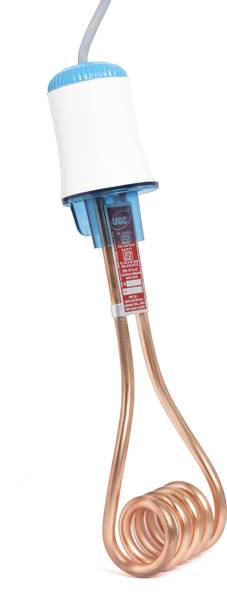 UGC Shockproof Immersion Heater with Fast Heating Copper Coil 2000 W Shock Proof Immersion Heater Rod