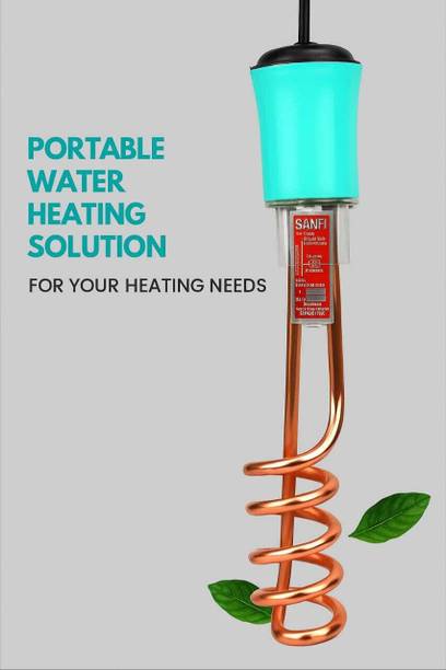 SANFI Deluxe Portable Fast Heating 2000 W Shock Proof Immersion Heater Rod