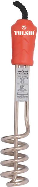 Tulshi 100% Copper Water Heater, Water Proof Sealed 1500 W Shock Proof Immersion Heater Rod