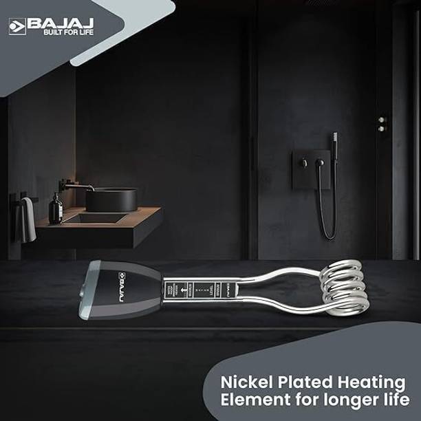 BAJAJ Waterproof 1500W [Shock Proof] Immersion Heater Rod [ITEM CODE ~ 150833 ] 1500 W Shock Proof Immersion Heater Rod