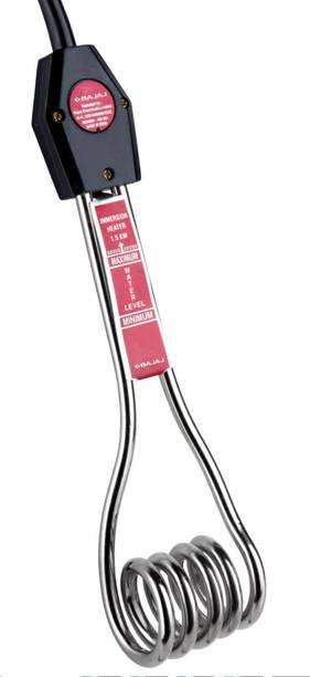 BAJAJ 1500watt 1500 W Shock Proof Immersion Heater Rod
