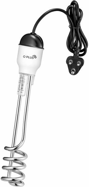 O PLUS Ellen Instant Water Heater With Shockproof & Waterproof 2000 W Shock Proof Immersion Heater Rod