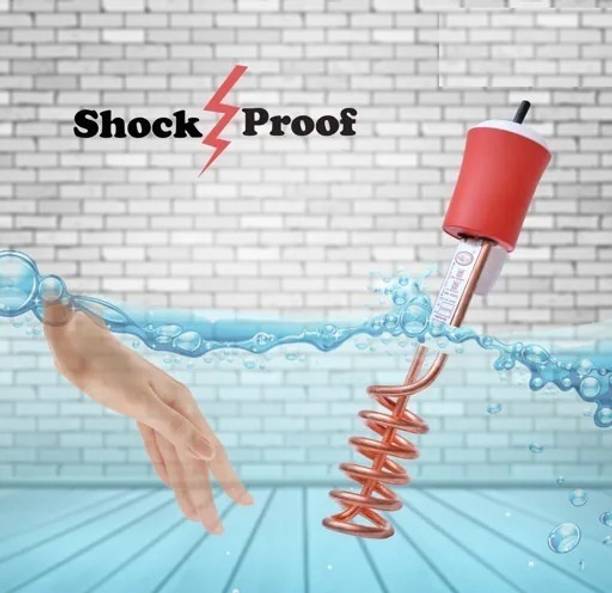 वेबिला COPPER 1000W SHOCKPROOF IMMERSION ROD 1000 W Shock Proof Immersion Heater Rod 1000 W इमर्शन हीटर रॉड