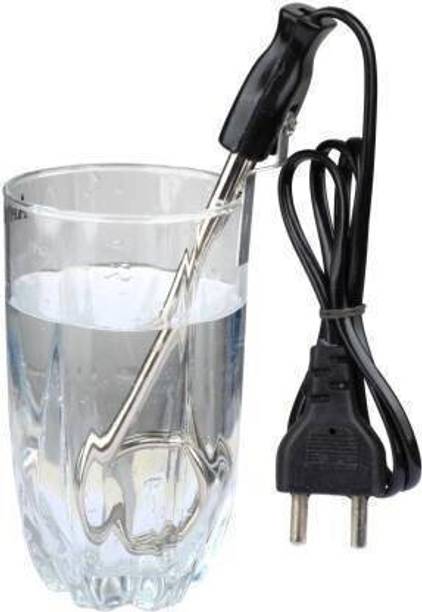 Flysmart Coffee, Milk, Tea, Water, Heater Mini Coil Immersion Heater Rod (SILVER) 250 W 250 W Immersion Heater Rod