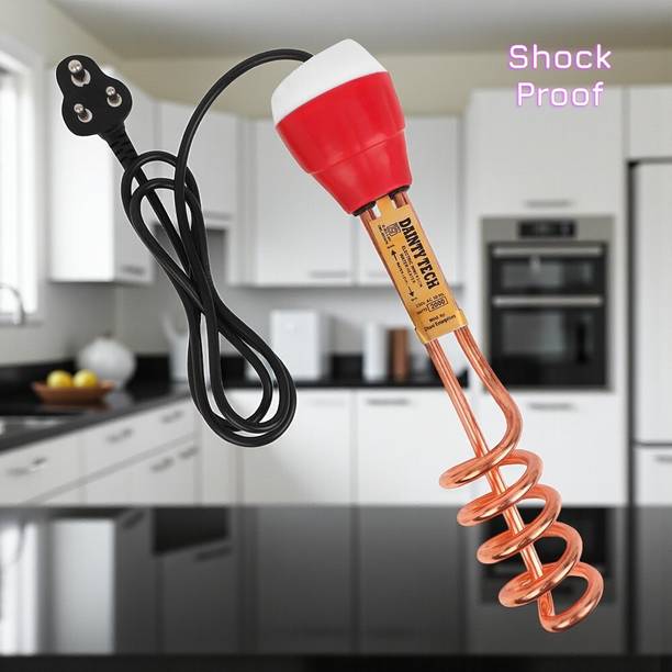 Dainty TECH copper water heater DTCLR04 1250 W Shock Proof Immersion Heater Rod
