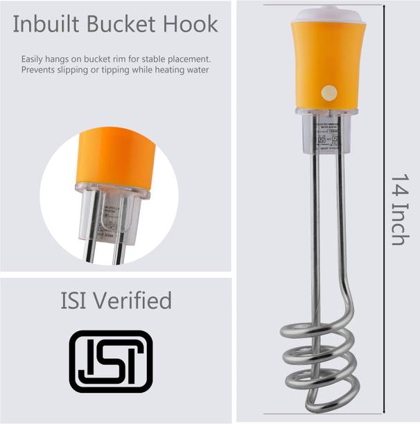 ROLTEK Faster Heating 1500 W Shock Proof Immersion Heater Rod