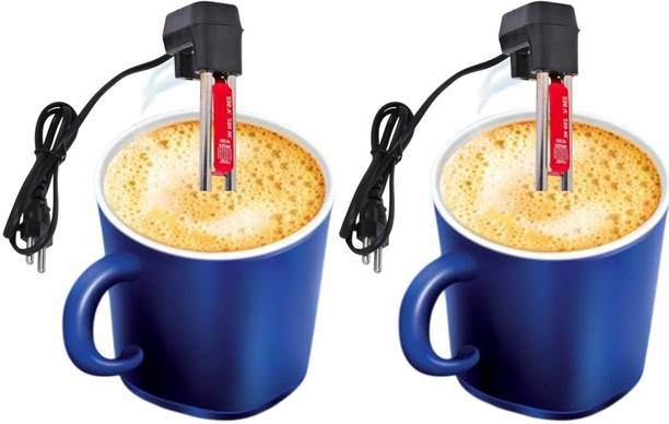 huda studio Electric Mini Instant Portable Coffee, Tea Heater Ideal for Milk, Water 1000 W Shock Proof Immersion Heater Rod