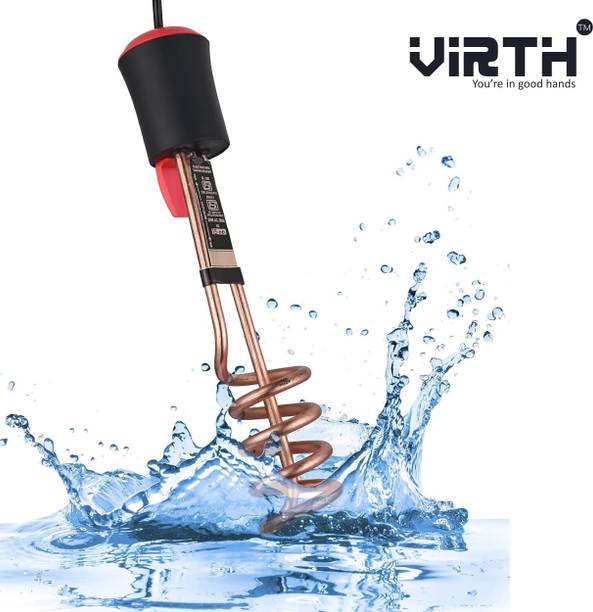 VIRTH Experience fast and efficient water heating 1500 W Shock Proof Immersion Heater Rod