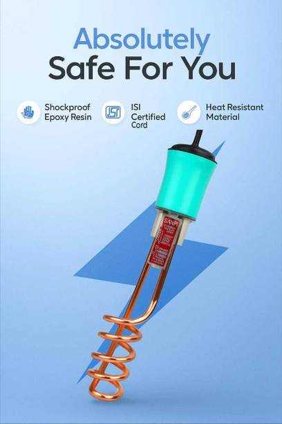 SANFI WATEX 1500 W Shock Proof Immersion Heater Rod