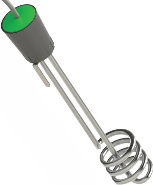 Nimbus Electric Immersion Water Heating Rod 1250 Watts | Bucket Heater With Thermometer 1250 W Shock Proof Immersion Heater Rod
