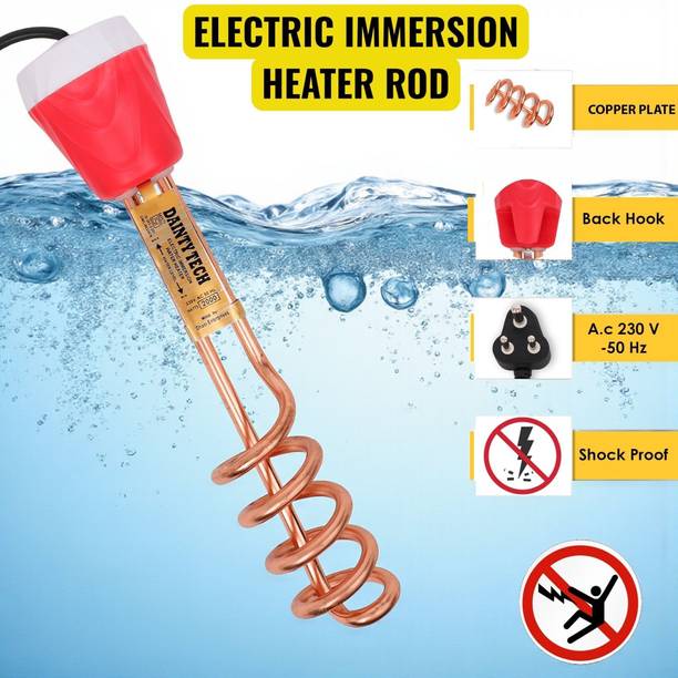 Dainty TECH water proof copper blue 2000 W Shock Proof Immersion Heater Rod