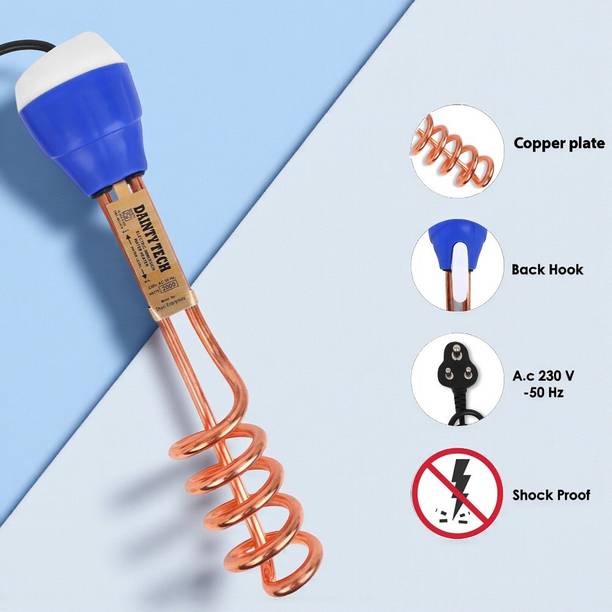 Dainty TECH IMMERSION 2000 W Copper DT06 2000 W Shock Proof Immersion Heater Rod