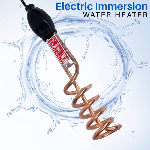 hollyhock Deluxe Black Portable 2000 W Shock Proof Immersion Heater Rod