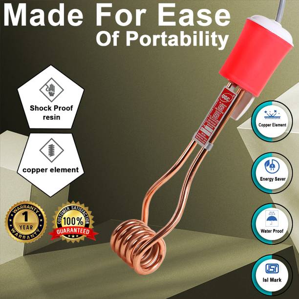 UGC ISI MARK COPPER 1500 W Immersion Heater Rod 1500 W Shock Proof Immersion Heater Rod