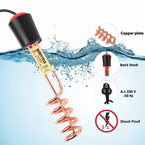 Dainty TECH ISI Mark Shock-Proof & Water-Proof Copper DT02 2000 W Shock Proof Immersion Heater Rod