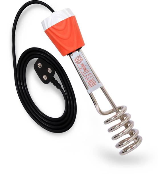 mi star water proof red white 1000 watts immersion 1000 W Shock Proof Immersion Heater Rod