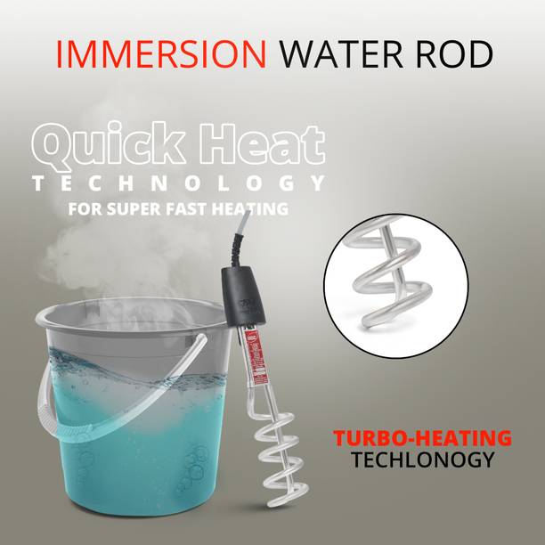 UGC Instant Immersion Heater Rod | Shock Proof | Copper Coated Coil | 1Yr Warranty 2000 W Shock Proof Immersion Heater Rod