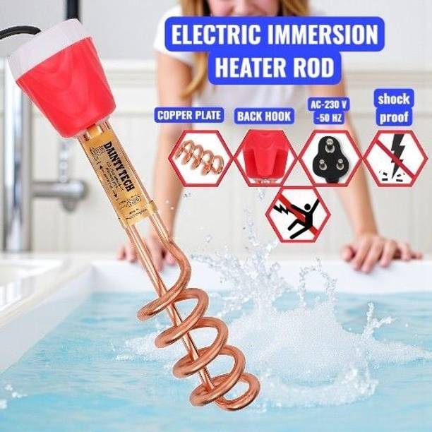 MMTELECOM ISI Mark Shock-Proof & Water-Proof PRT06 2000 W Shock Proof Immersion Heater Rod