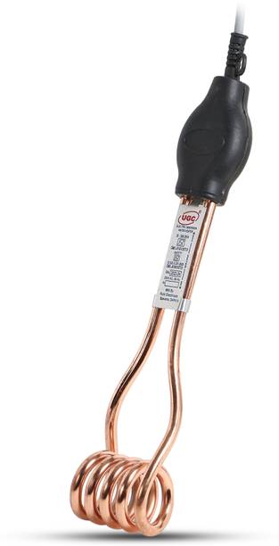 UGC 1500W Immersion Rod – Shock Proof, Copper Heating Element, 1 Year Brand Warranty 1500 W Shock Proof Immersion Heater Rod