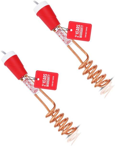Moonstruck WATERPROOF SPIRAL PACK OF 2 1500 W Shock Proof Immersion Heater Rod