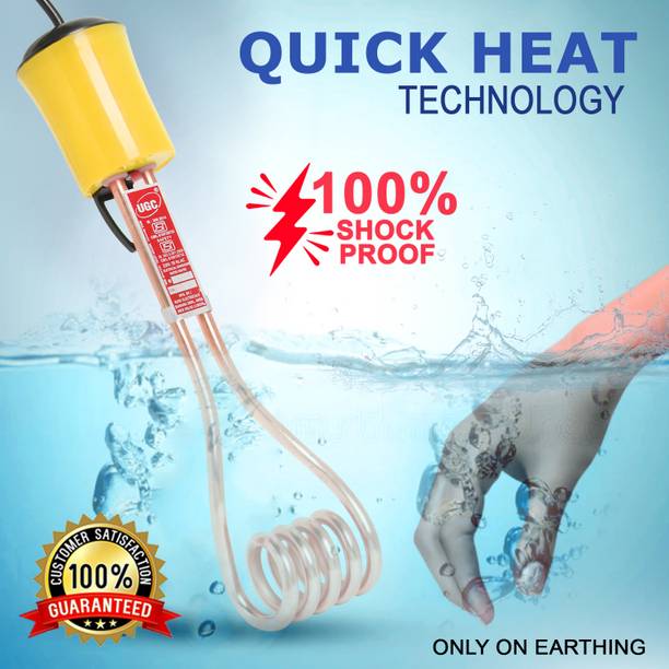 UGC Waterproof Immersion Heater Rod | 2000W | ISI | Shockproof Build 2000 W Shock Proof Immersion Heater Rod