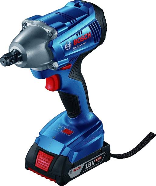 BOSCH GDS-250-LI Impact Wrench, 2 battery GBA 18V 4.0Ah &amp; Quick charger GAL18V-40 Cordless Impact Wrench