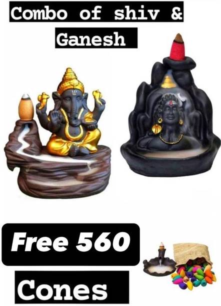 Shree shyam Ltd Polyresin Incense Holder