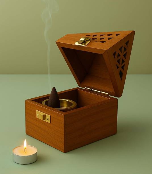 46Treeform TREE-A-S01 Wooden Incense Holder