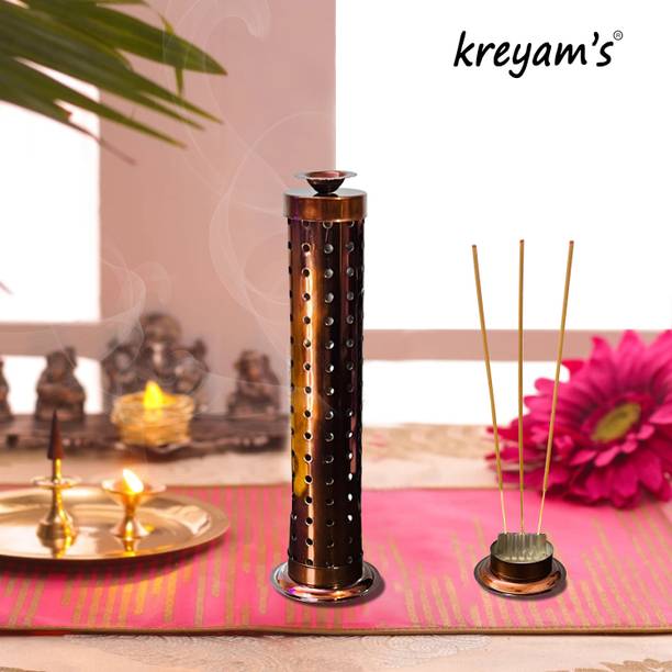 Kreyam's Agarbatti Stand Stainless Steel Incense Holder