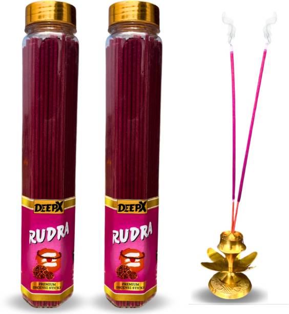 deepx Rudra Agarbatti | Rudra Premium Incese Sticks | Pack of 2 | Rudra Agarbatti