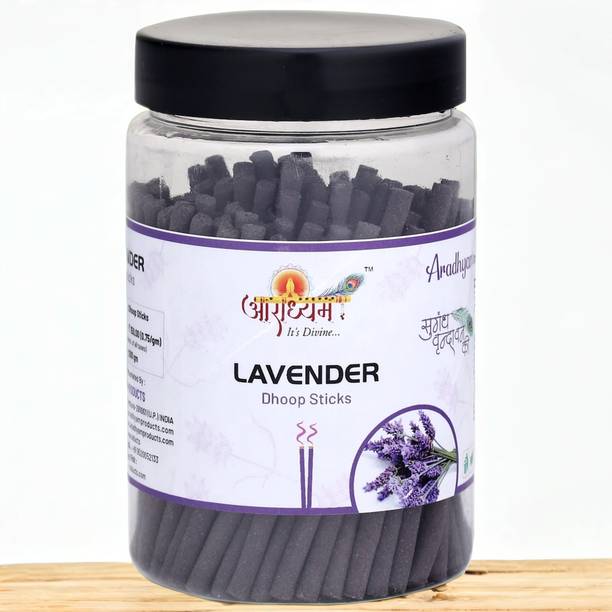 Aradhyam Its Divine Dhoop Sticks | (No Charcoal || No Bamboo) (Lavender) Lavender