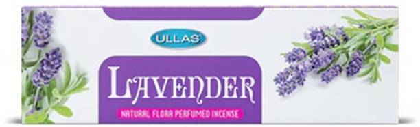 Ullas Lavender Agarbatti with Floral Fragrance | Pooja, Meditation Floral, Sweet