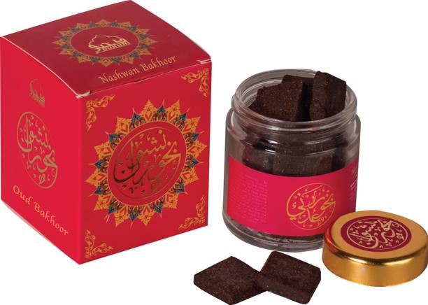 दुखनी Nashwan Yemeni Bakhoor | Arabic Incense Bricks | Sweet Floral Blend अगरबत्ती