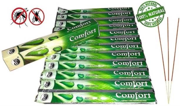 dc Comfort A-7886 Dc Comfort Mosquito repellent incense Sticks, Machhar Agarbatti for Indoor