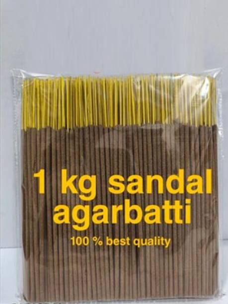 Flysmart Sandal Premium Incense Sticks 100% Natural & High Quality Fragrance 1kg Sandal