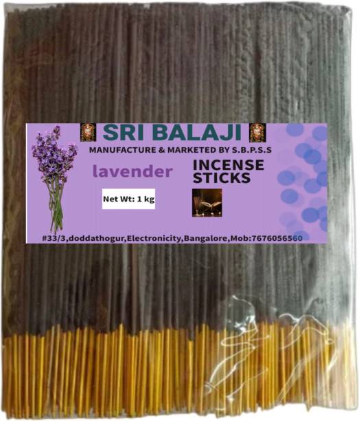 Sri Balaji Lavender Incense Sticks 1kg lavender