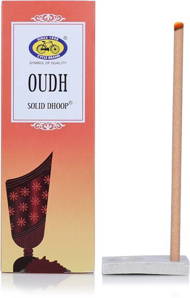 Cycle Pure Oudh Bambooless Dhoop Stick, 6 Inch, 50 Sticks Pack | Oudh Fragrance