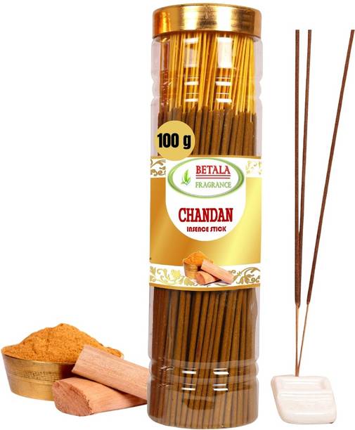 BETALA FRAGRANCE Chandan/Sandal Fragrance Agarbatti Stick, 100 Gm Pack Chandan