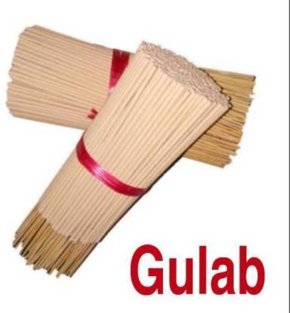 JoyFeel Gulab incense sticks (Agarbatti) Natural Hand made Agarbatti | Pack Of 1Kg gulab