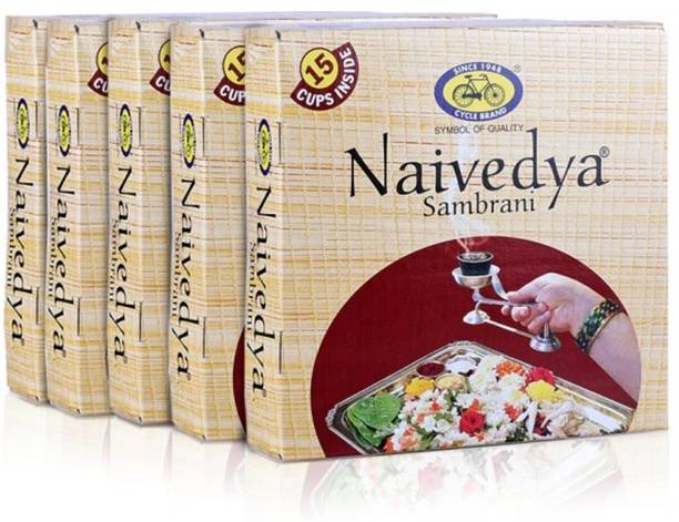 सायकल Pure Naivedya Cup Sambrani for Daily Puja अगरबत्ती